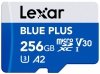 Lexar Karta pamięci microSD 256GB C10 A2 U3 V30 170MB/s Blue Plus